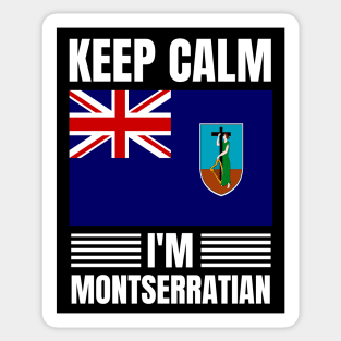 Montserrat Sticker